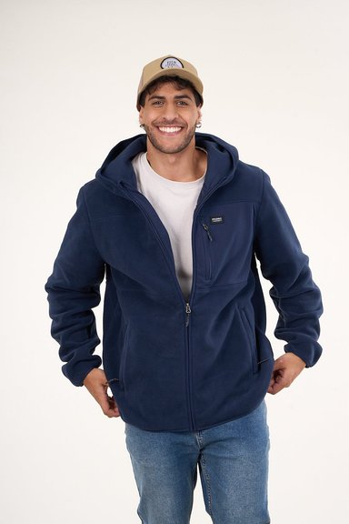 POLERON MICROPOLAR FULL ZIPPER Y GORRO 8706 POLEMIC - 2