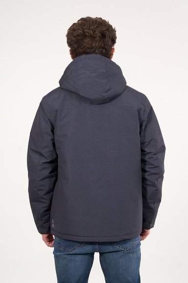 PARKA WATERPROOF STANDAR FIT NEGRO WI9301 POLEMIC - 4