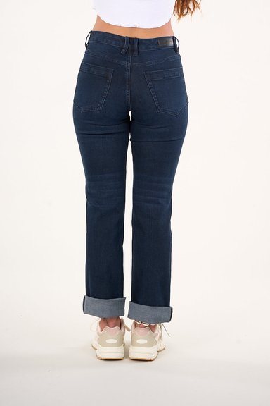PANTALON MUJER RECTO ROLL UP VW4725 MUJER POLEMIC - 2