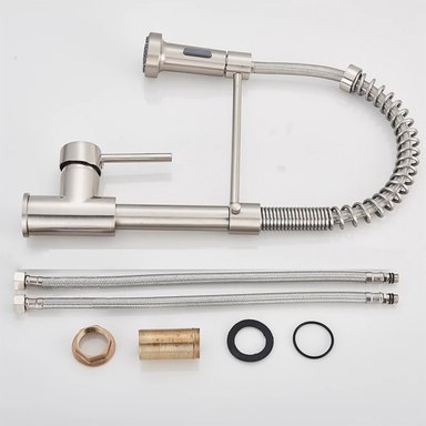 LLAVE GRIFERÍA LAVAPLATOS SIMPLE CUELLO CISNE FLEXIBLE TAP03 - 7