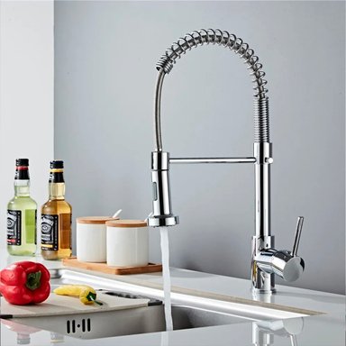 LLAVE GRIFERÍA LAVAPLATOS SIMPLE CUELLO CISNE FLEXIBLE TAP03 - 9