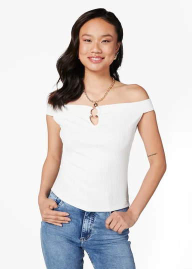 POLERA SORA REGULAR BARDOT C/ ARGOLLA - 1