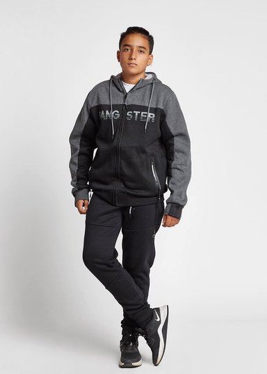 TEEN POLERON ZIP HOODIE FINDER ARENA GANGSTER - 4