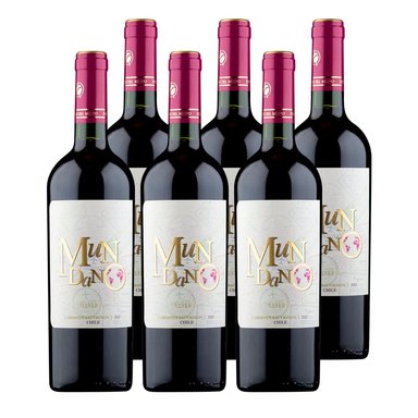 CAJA X 6 VINOS MUNDANO RESERVA CABERNET SAUVIGNON - 1