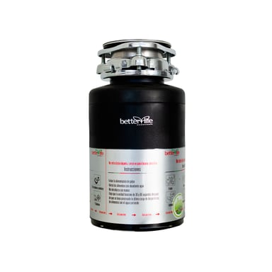 TRITURADOR BETTERLIFE BASURA LAVAPLATOS 560 W - 1