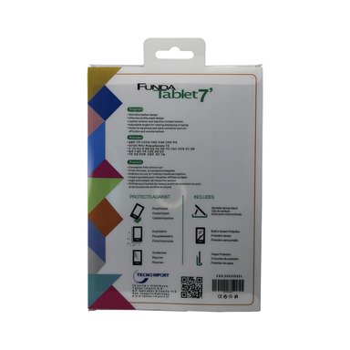 FUNDA TABLET ECOCUERO 7” GREEN-E ROJA - 3