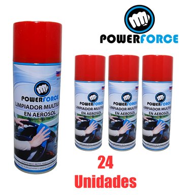 SILICONA TABLERO OTORGA BRILLO Y PROTECCIÓN 450ML POWER FORCE 24 UNIDADES. - 3