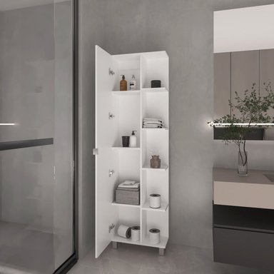 ESTANTE FMFURNITURE ORGANIZADOR BAÑO 9 REPISAS FM 002B BLANCO - 6