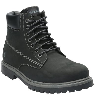 BOTIN CUERO HOMBRE NEGAM NEGRO HUSH PUPPIES - 1