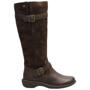 BOTA CUERO MUJER LUANA CAFÉ HUSH PUPPIES - 2