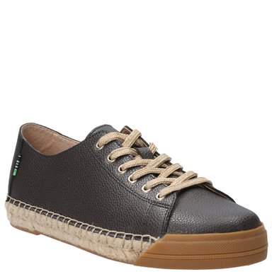 ZAPATILLAS MUJER ROCKFORD CASUALES GRIS PARDO CUERO FONTAINE - 2