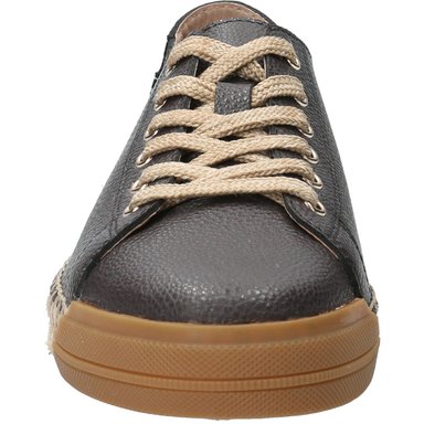 ZAPATILLAS MUJER ROCKFORD CASUALES GRIS PARDO CUERO FONTAINE - 4
