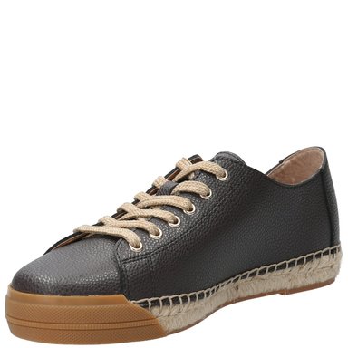 ZAPATILLAS MUJER ROCKFORD CASUALES GRIS PARDO CUERO FONTAINE - 5