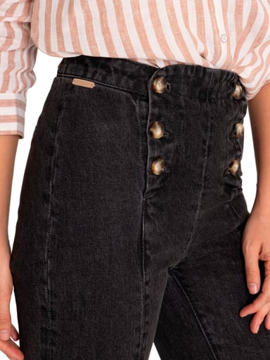 JEANS ALGODÓN MUJER ROCKFORD MENTA GRIS ORGÁNICO - 9