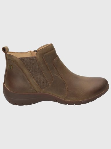 BOTÍN MUJER HUSH PUPPIES CUERO CAFÉ EVER CASUAL - 2