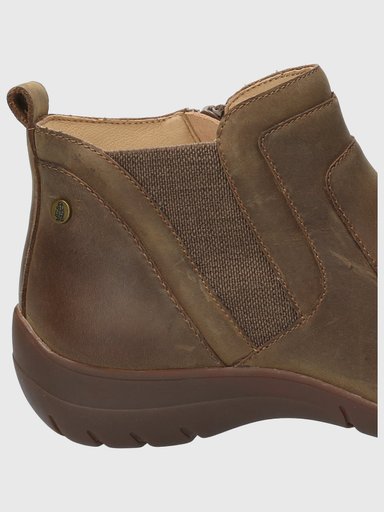 BOTÍN MUJER HUSH PUPPIES CUERO CAFÉ EVER CASUAL - 9