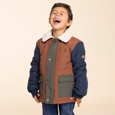 PARKA NIÑO COCKER CAFÉ HUSH PUPPIES KIDS - 5