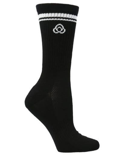 PACK 3 CALCETINES MUJER CREW CUT PRO NEGRO BSOUL - 1