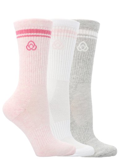 PACK 3 CALCETINES MUJER CREW CUT PRO BSOUL - 4