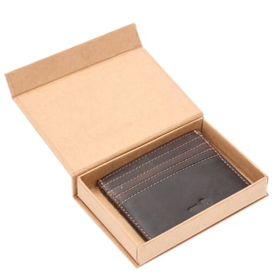 TARJETERO CUERO HOMBRE TC 4CARDHOLDER CAFÉ ROCKFORD - 3