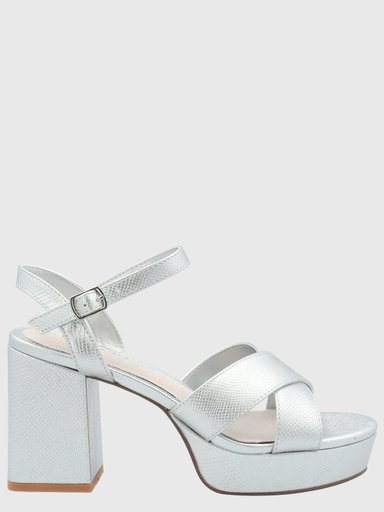 SANDALIAS MUJER AZALEIA PLATEADO CRISTIANA - 2