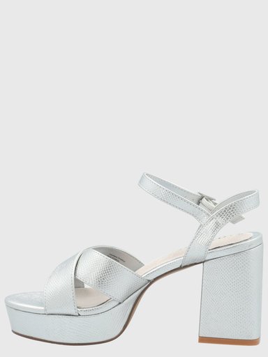 SANDALIAS MUJER AZALEIA PLATEADO CRISTIANA - 6