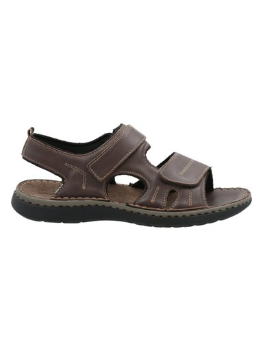 SANDALIAS HOMBRE ROCKFORD CUERO CAFÉ NICO - 1
