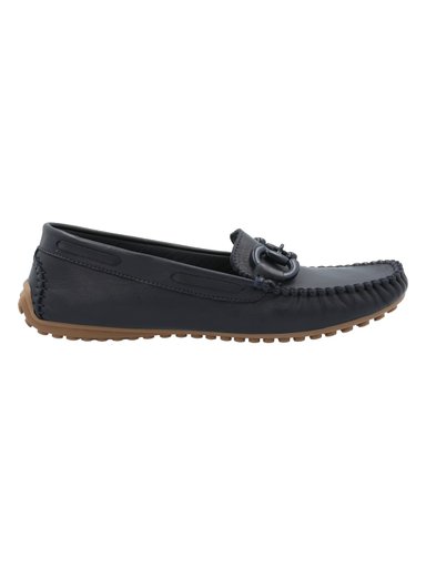 MOCASÍN CUERO MUJER MARIZIA AZUL ROCKFORD - 1