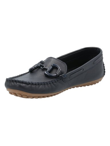 MOCASÍN CUERO MUJER MARIZIA AZUL ROCKFORD - 4