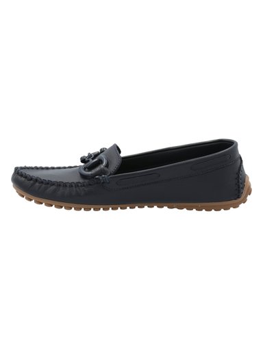 MOCASÍN CUERO MUJER MARIZIA AZUL ROCKFORD - 5