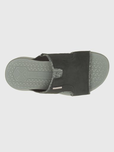 SANDALIAS HOMBRE HUSH-PUPPIES CUERO NEGRO ACTIVATE SLIDE - 5