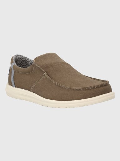 ZAPATILLA VERDE MILITAR HOMBRE GORDON HUSH PUPPIES - 1