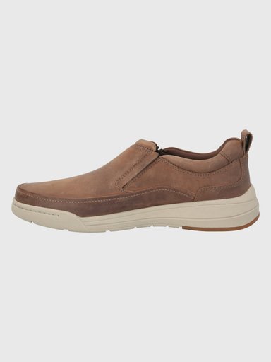 ZAPATILLAS HOMBRE HUSH-PUPPIES CASUALES CAFÉ HUNT CUERO - 5
