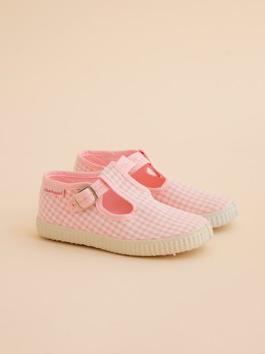 BALLERINAS NIÑA HUSH-PUPPIES TEXTIL ROSADA SUMMER - 2