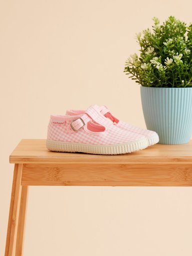 BALLERINAS NIÑA HUSH-PUPPIES TEXTIL ROSADA SUMMER - 4