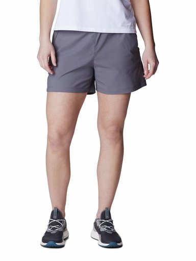 SHORT MUJER COLUMBIA GRIS LESLIE FALLS - 1