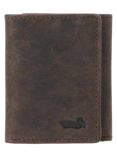 BILLETERA CUERO CAFÉ KS TRIFOLCARHOMBRE ROCKFORD - 1