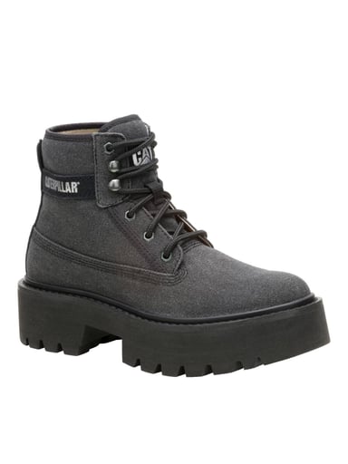 BOTIN MUJER COLORADO MAX 6 NEGRO CAT - 1