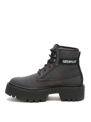BOTIN MUJER COLORADO MAX 6 NEGRO CAT - 4