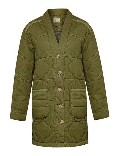 CHAQUETA ALGODÓN ORGÁNICO MUJER ROCKFORD VERDE THERMORE MALAWI - 1