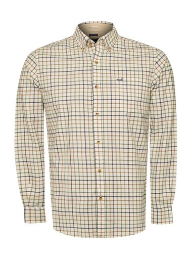 CAMISA ALGODÓN ORGÁNICO HOMBRE ROCKFORD CAFÉ VIYELLABUT - 1