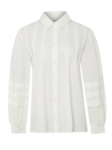 BLUSA ALGODÓN ORGÁNICO MUJER ROCKFORD BLANCO DENALI - 1