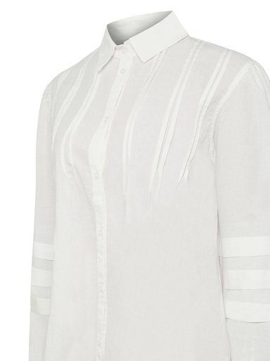 BLUSA ALGODÓN ORGÁNICO MUJER ROCKFORD BLANCO DENALI - 4