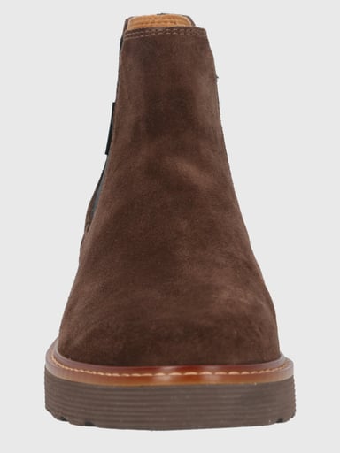 BOTÍN CUERO MUJER BONNIE CAFÉ OSCURO HUSH PUPPIES - 4
