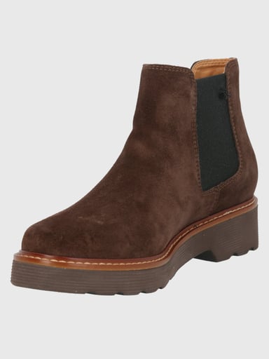 BOTÍN CUERO MUJER BONNIE CAFÉ OSCURO HUSH PUPPIES - 5