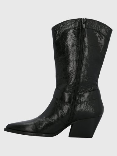 BOTA CUERO MUJER TIM NEGRO HUSH PUPPIES - 5