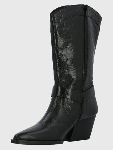 BOTA CUERO MUJER TIM NEGRO HUSH PUPPIES - 6