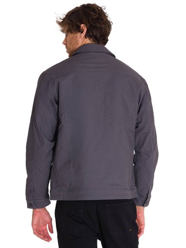 CHAQUETA ALGODÓN HOMBRE CAT GRIS TRUCKER - 4