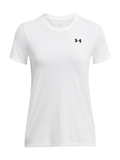 POLERA MANGA CORTA BLANCA UNDER ARMOUR TECH MUJER - 1