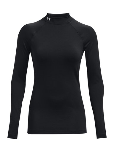 PRIMERA CAPA COLDGEAR NEGRO UNDERARMOUR MOCK PARA MUJER - 1